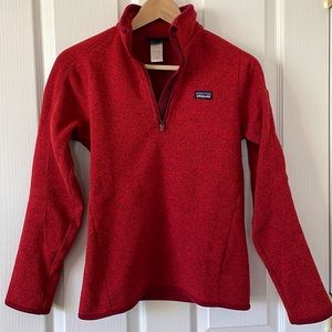 Patagonia Women’s Better Sweater Quarter Zip Fleece Pullover size XS